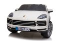 Porsche Cayenne S na akumulator dla dzieci Lakier Biały SUV + Pilot