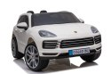 Porsche Cayenne S na akumulator dla dzieci Lakier Biały SUV + Pilot