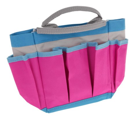 Różowy zestaw Małego Ogrodnika 9 el. dla dzieci 3+ Konewka-Jednorożec + Torba + Rękawice + Grabki + Nożyce + Widełki