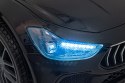 Maserati Ghibli na akumulator dla dzieci Czarny + Pilot + EVA + Wolny Start + LED Audio