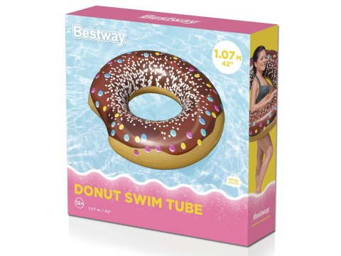 Bestway Duże koło do pływania pączek 107cm 36118
