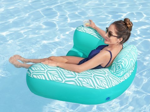 Bestway Dmuchany fotel do wody Deluxe Comfort Plush 1.45x1.20m 43719