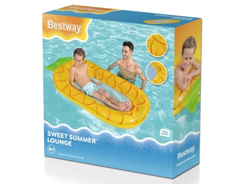 Bestway materac leżanka hamak wodny dla dzieci ananas Sweet Summer 43644