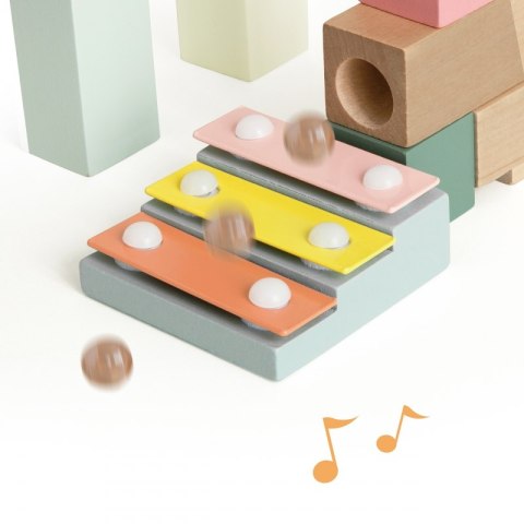 CLASSIC WORLD Drewniany Tor Marmurowy Dla kulek 3+