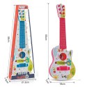 WOOPIE Gitara Akustyczna dla Dzieci Czerwona 55 cm