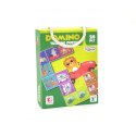 WOOPIE Gra Edukacyjna Transport Zwierzęta Puzzle Domino Montessori