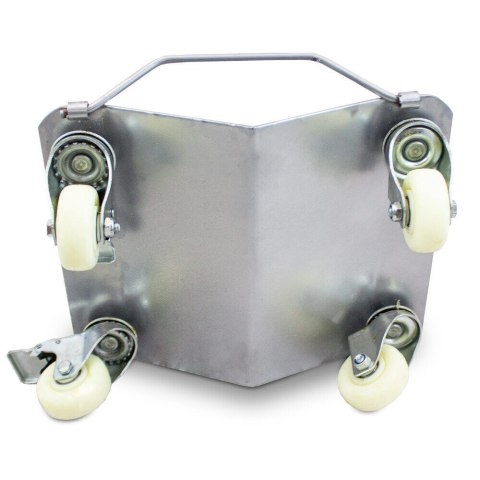 Wózkie Manewrowe Komplet 4szt BITUXX na kółkach Transportowe Profilowane Ze Stali