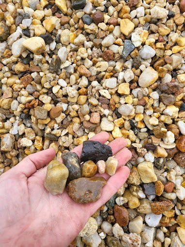 Kamień ogrodowy 8-32mm płukany 250kg Uniwersalny Żwir kolorowy workowany