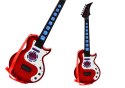 Gitara Elektryczna Dla Dzieci Światła Melodie Czerwona