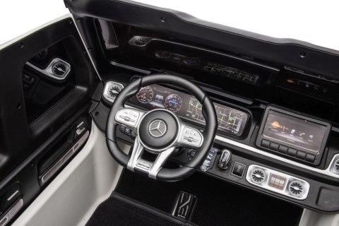 Auto Na Akumulator Mercedes G63 4X4 XXL 24V14AH Biały