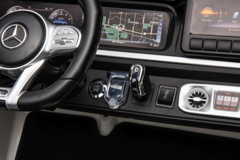 Auto Na Akumulator Mercedes G63 4X4 XXL 24V14AH Biały
