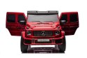 Auto Na Akumulator Mercedes G63 4X4 XXL 24V14AH Czerwony Lakierowany