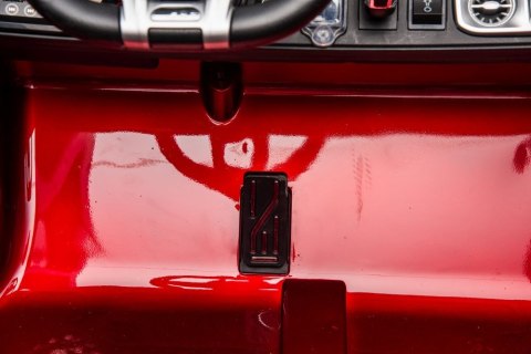 Auto Na Akumulator Mercedes G63 4X4 XXL 24V14AH Czerwony Lakierowany