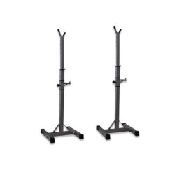 Mobilny stojak z uchwytami na sztange bezpieczeństwo i stabilność