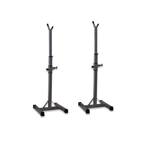 Mobilny stojak z uchwytami na sztange bezpieczeństwo i stabilność