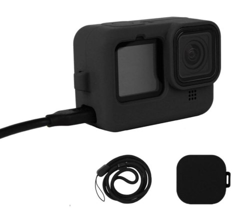 Silikonowe etui ochronne kompatybilne z Gopro Hero 12/11/10/09 Monzi