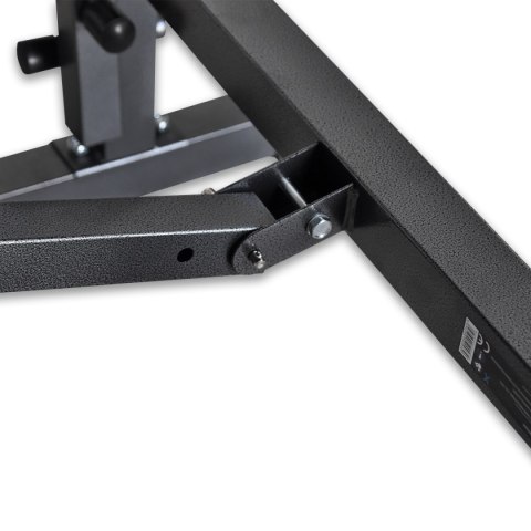 Ławka treningowa lacestone czarna domowa siłownia z modlitewnikiem