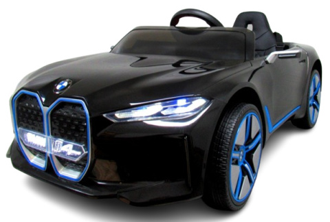 BMW i4 Czarny Auto na akumulator EVA Skóra pilot