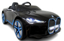 BMW i4 Czarny Auto na akumulator EVA Skóra pilot