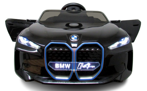 BMW i4 Czarny Auto na akumulator EVA Skóra pilot