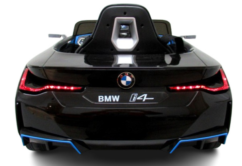 BMW i4 Czarny Auto na akumulator EVA Skóra pilot