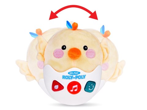 Pozytywka Kurczak aż 12 kołysanek dźwięk światło w rytm melodii ZA5196