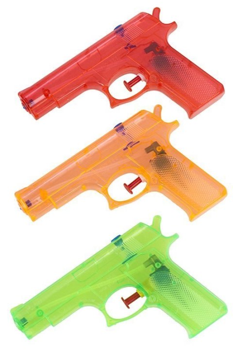 Pistolet Na Wodę Mały Plastikowy Czerwony 15 cm x 10,5 cm