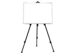 Tablica Magnetyczna Wielofunkcyjna Flipchart Na Trójnogu Biała 70x100cm
