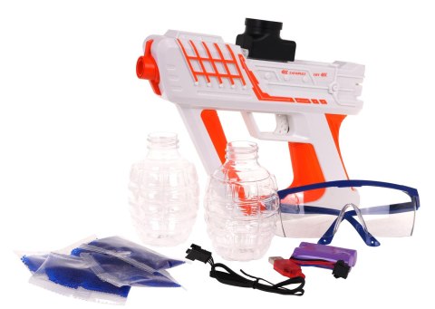 Pistolet GEL BLASTER Pomarańczowy + Akcesoria
