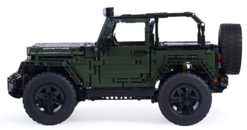 Zestaw Klocków Auto Terenowe, off-road 2078el. Zielone