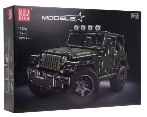 Zestaw Klocków Auto Terenowe, off-road 2078el. Zielone