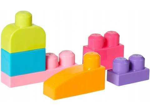 Fisher Price Pierwsze duże Klocki Mega Bloks dla dzieci 80 ele ZA5525