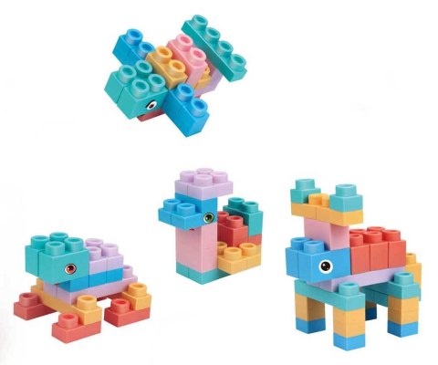 Zestaw Miękkich Klocków 44el.