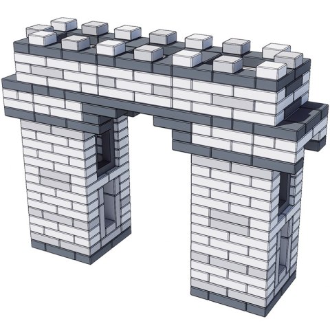 CLASSIC WORLD EDU Cegiełki EVA Miękkie do Budowania