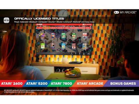 Retro Konsola telewizyjna ATARI Joystick gra dla całej rodziny