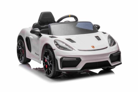 Pojazd Porsche Spyder RS 718 Biały sportowy samochód