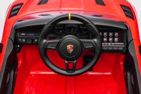 Pojazd Porsche Spyder RS 718 Lakier Czerwony