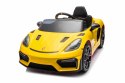 Pojazd Porsche Spyder RS 718 Żółty samochód sportowy