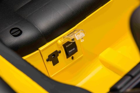 Pojazd Porsche Spyder RS 718 Żółty samochód sportowy