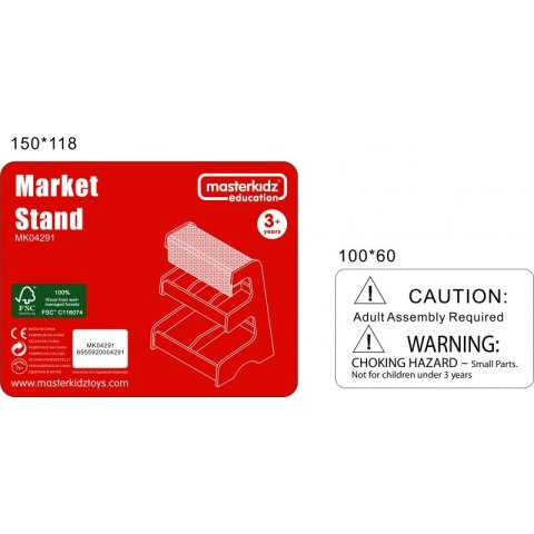 Stoisko Targowe Drewniane Zabawa W Sklep Masterkidz