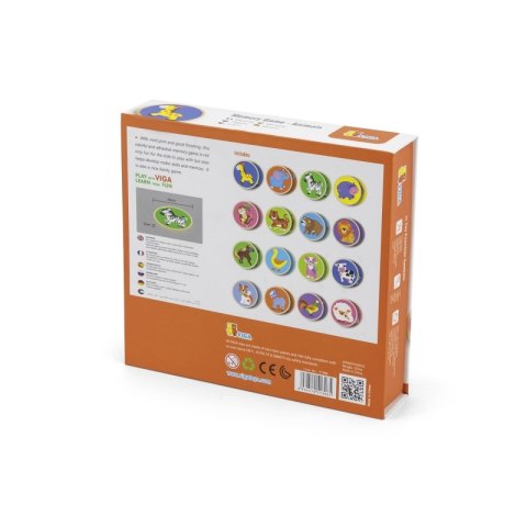 Gra Zapamiętywanie Memo Zwierzątka Viga