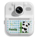 Aparat Natychmiastowy z Drukarką Termiczną Gry 3 Rolki Biały Panda
