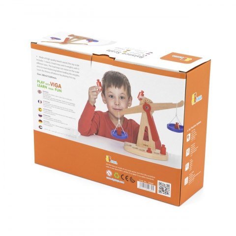 Drewniana Waga sklepowa równoważna Viga Toys