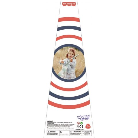 WOOPIE Gitara Akustyczna dla Dzieci Czerwona 55 cm