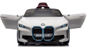 BMW i4 Biały Auto na akumulator EVA Skóra pilot