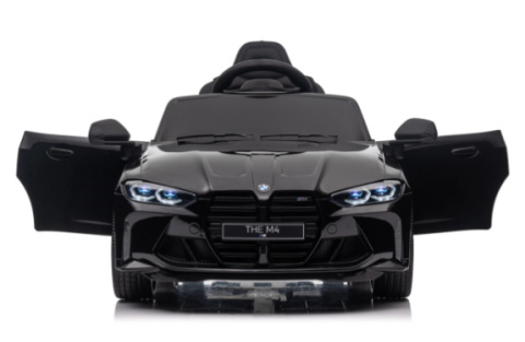BMW m4 Czarny Auto na akumulator EVA Skóra pilot