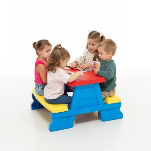 STOLIK PIKNIKOWY dla dzieci 5067 NIEBIESKI