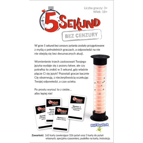 Gra towarzyska 5 Sekund BEZ CENZURY Trefl 01559
