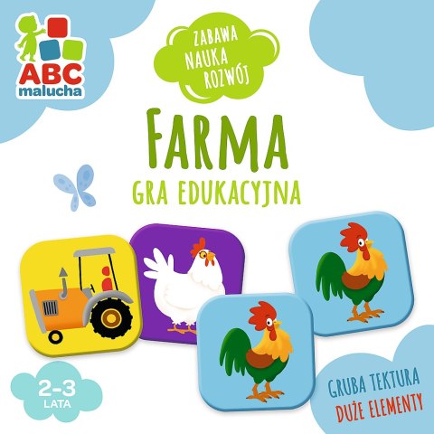 Gra edukacyjna dla dzieci Farma ABC Malucha Trefl 01944