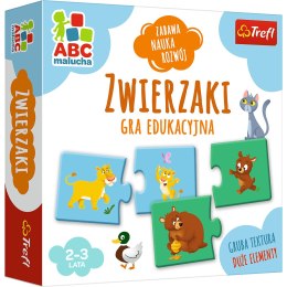 Gra edukacyjna dla dzieci Zwierzaki ABC Malucha Trefl 01940